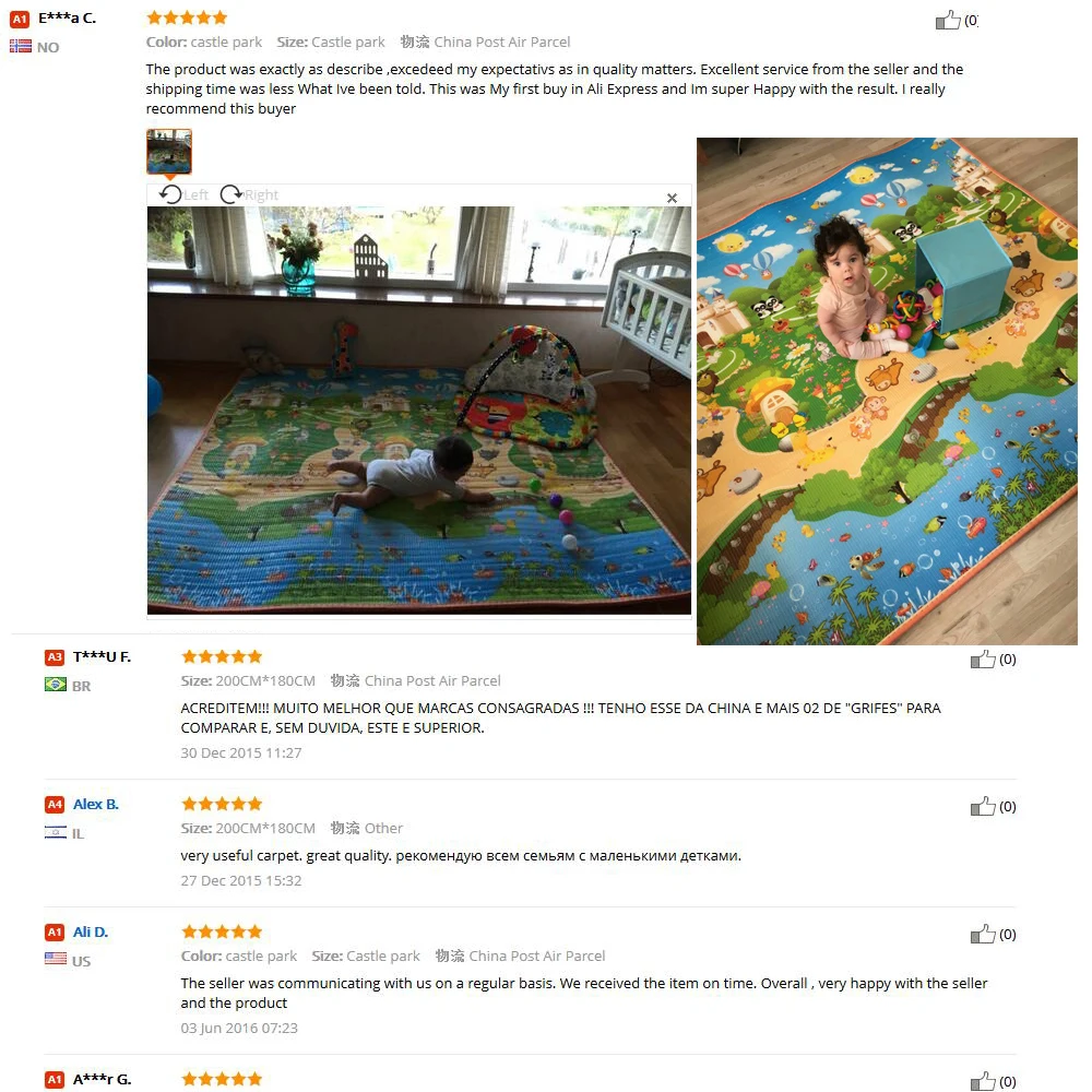 Детский блестящий новый Tapete Infantil 3 см толщина ковер игровой коврик пена пазл