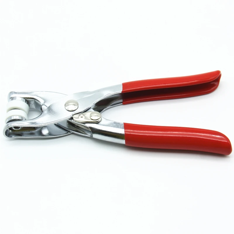 Высококачественные зажимные плоскогубцы с зубцами заклепки прошины для кнопки 9