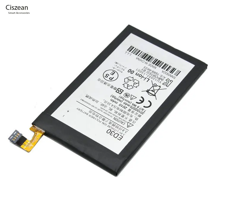 Ciszean 2010 мАч ED30 сменная батарея для Motorola Moto G G2 XT1028 XT1032 XT1033 XT1034 XT1068 батарея батареи