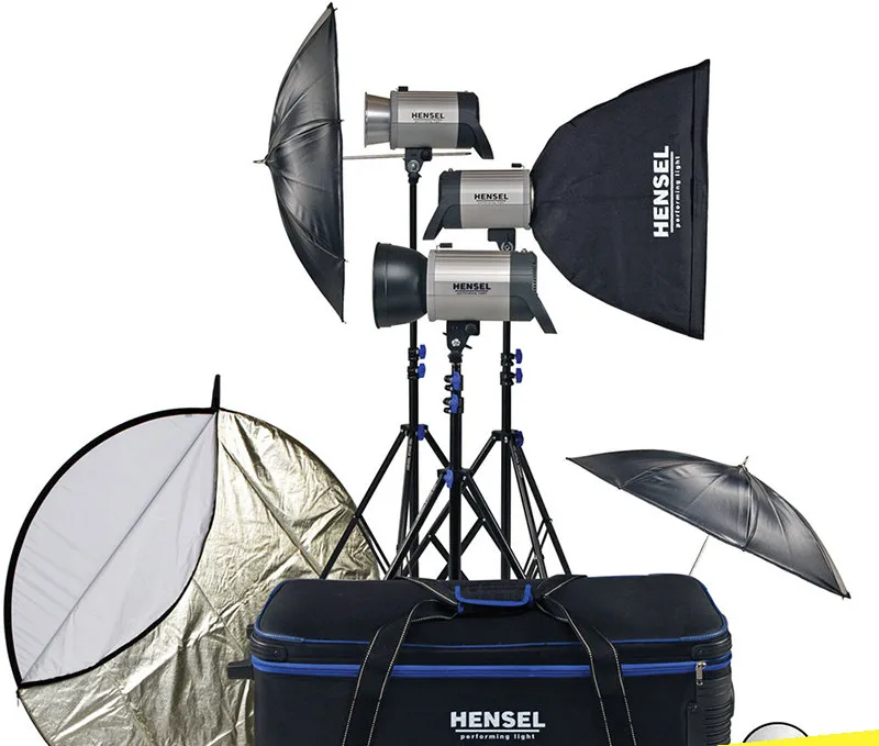 Hensel фотографии глубокий парабола светоотражающий светильник Прозрачный Зонт