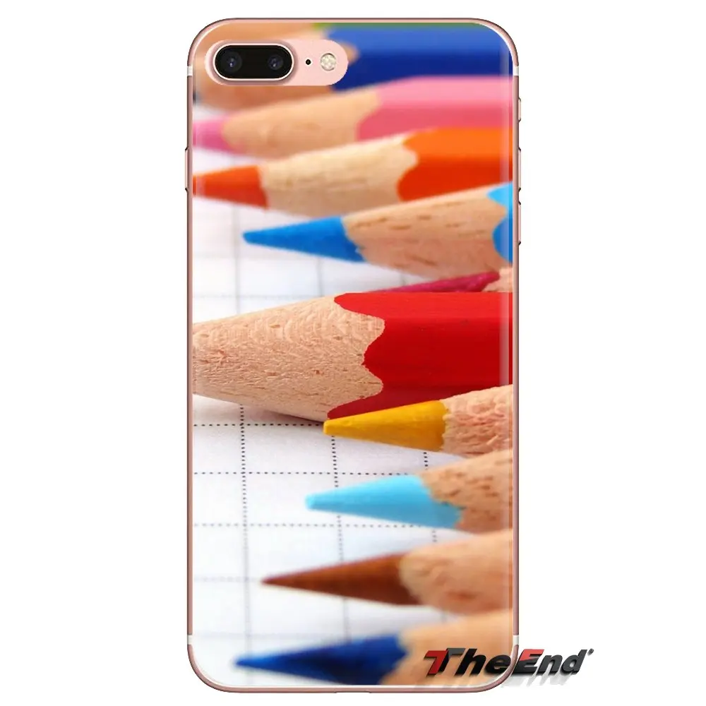 Макрокарандаш для Xiaomi Mi3 Samsung A10 A30 A40 A50 A60 A70 Galaxy S2 Note 2 Grand Core Prime мягкие прозрачные