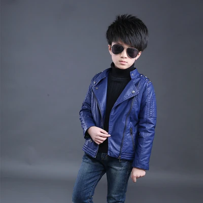 

Baby Boy Coat Leather Boys Jackets Manteau Enfant Garcon Winter Boys Jackets Kids Jacket