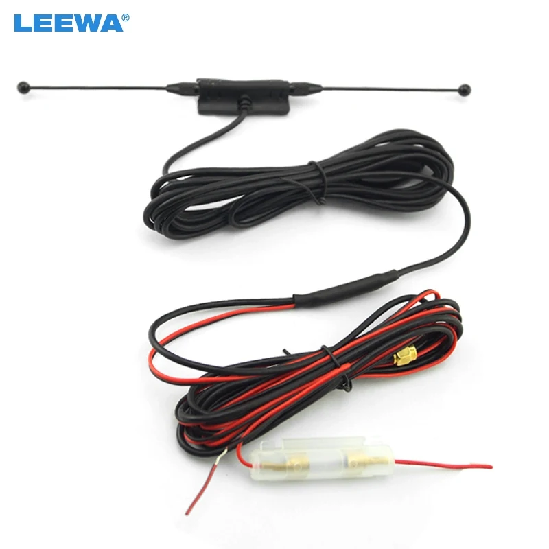 

LEEWA SMA Connector Active antenna with built-in amplifier for digital TV #CA4151