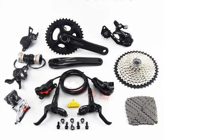 Оригинальный велосипедный набор DEORE M6000 2x10s 3x10s 11 42T MTB аксессуары для горных