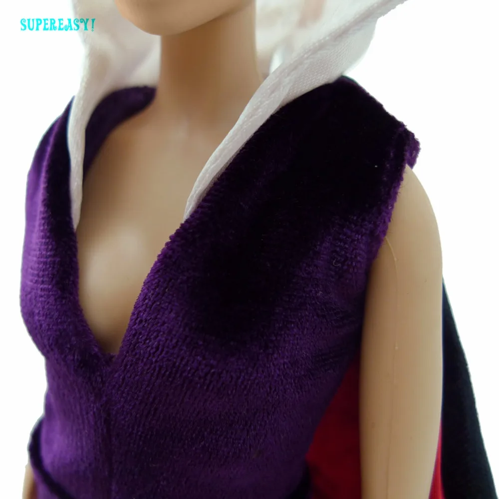 Женское бархатное платье с V образным вырезом 12 дюймов|clothes for barbie|clothes barbie dollsfor |