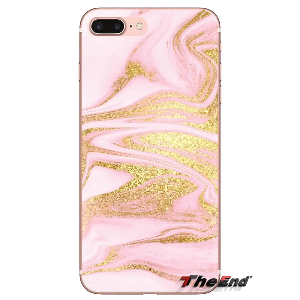 Мягкие прозрачные чехлы пастельные розовые обои для iPod Touch Apple iPhone 4 4s 5 5S SE 5C 6 S 7 8 X XR