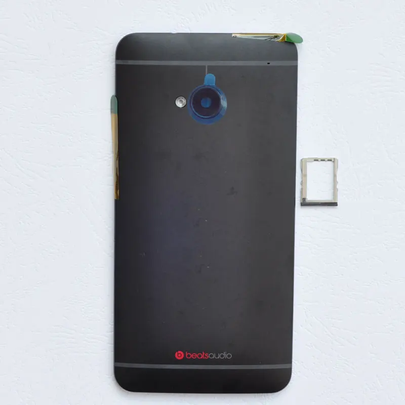 ZUCZUG новый металлический задний корпус для HTC One M7 крышка батареи задняя дверь 801e