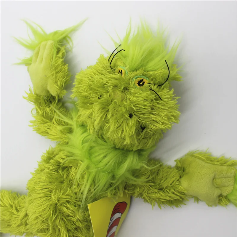 1 шт. 25 см Оригинал Dr Seuss Grinch плюшевые игрушки милый мультфильм Рождество Мягкая