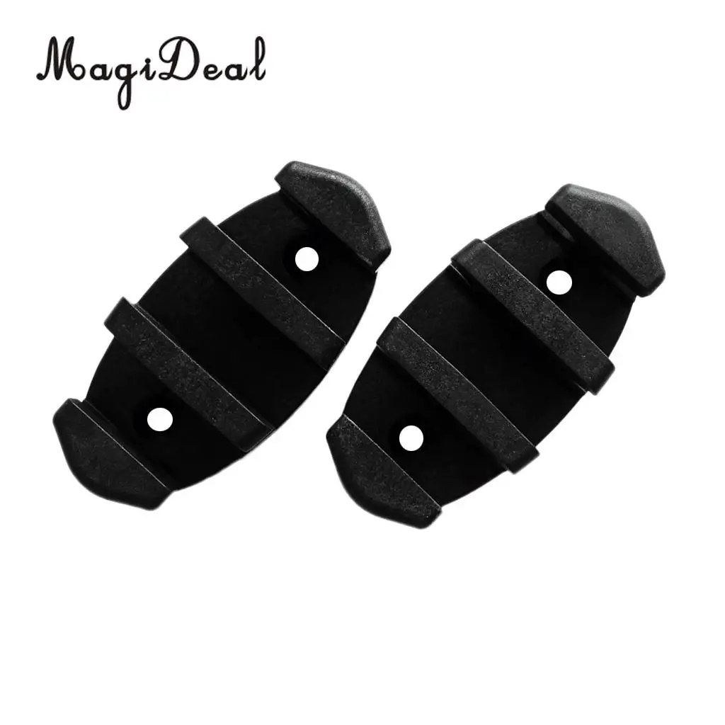 MagiDeal 2 шт. чёрный прочный нейлоновый Фотофон для каноэ зигзаг безопасный бант