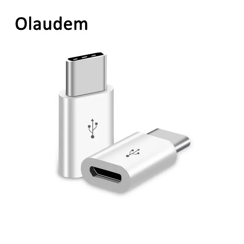 Olaudem телефонный кабель USB C 3 1 штекер для Micro Быстрая зарядка конвертер Женский