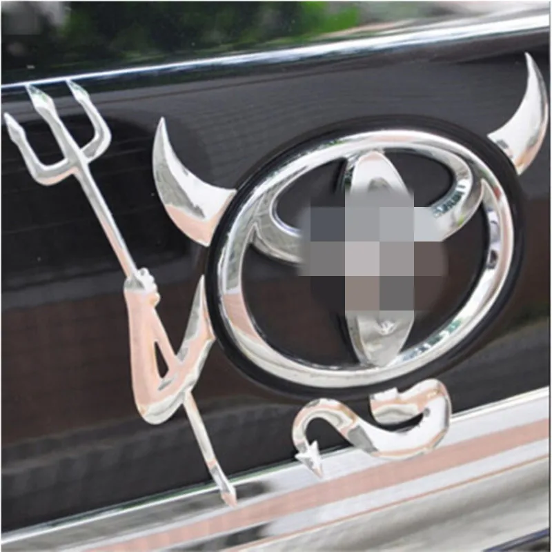 Автомобильный Стайлинг 3D забавные автомобильные наклейки для mazda 2 bmw x5 e53 lancer x