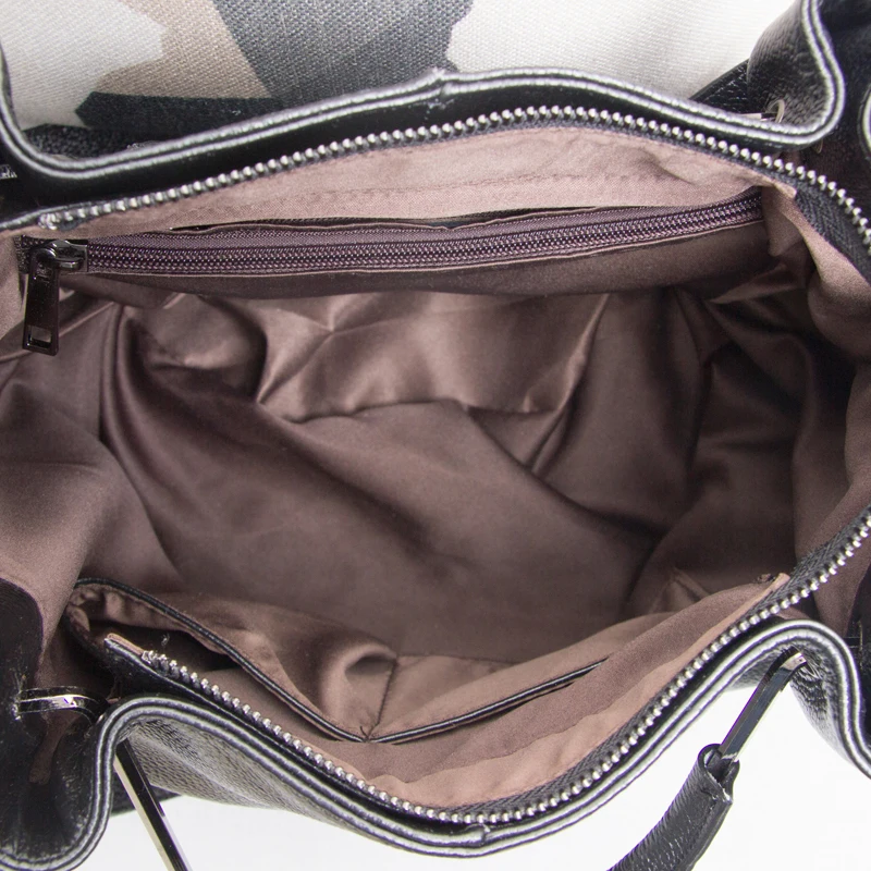 Женская сумка из коровьей кожи Большая вместительная 100% натуральной в