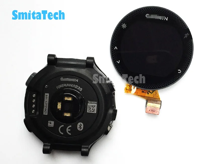 Передний корпус ЖК экран и задняя крышка для Garmin Forerunner 230/Forerunner 235 запасная часть