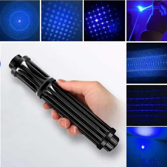 500000 м Синяя лазерная указка 450нм мобильное зарядное устройство Lazer Ручка