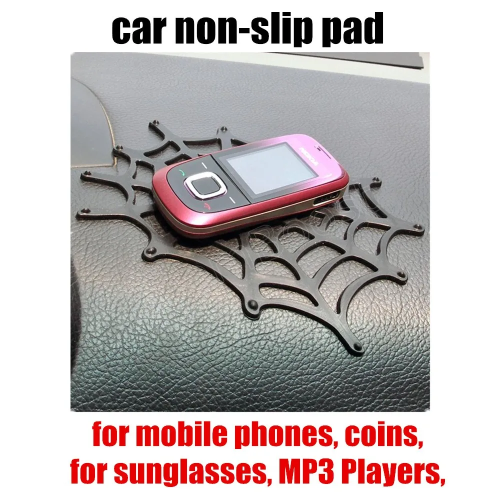 Противоскользящий коврик в форме паутины супер липкий автомобильный безопасный