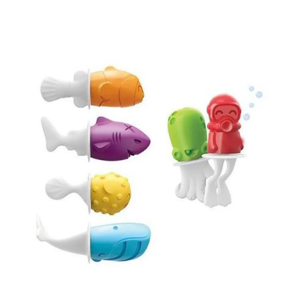 Icecube прессформа для приготовления крема креативная уродливая форма в форме рыбы