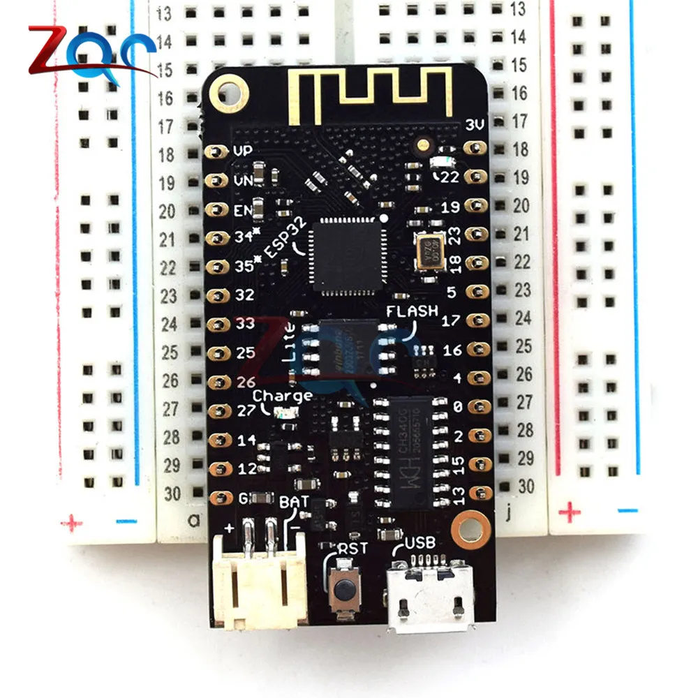 Макетная плата WeMos Lite V1.0.0 с Wi Fi и Bluetooth антенна ESP 32 ESP32 CH340 CH340G Rev1 MicroPython 4MB Micro USB для