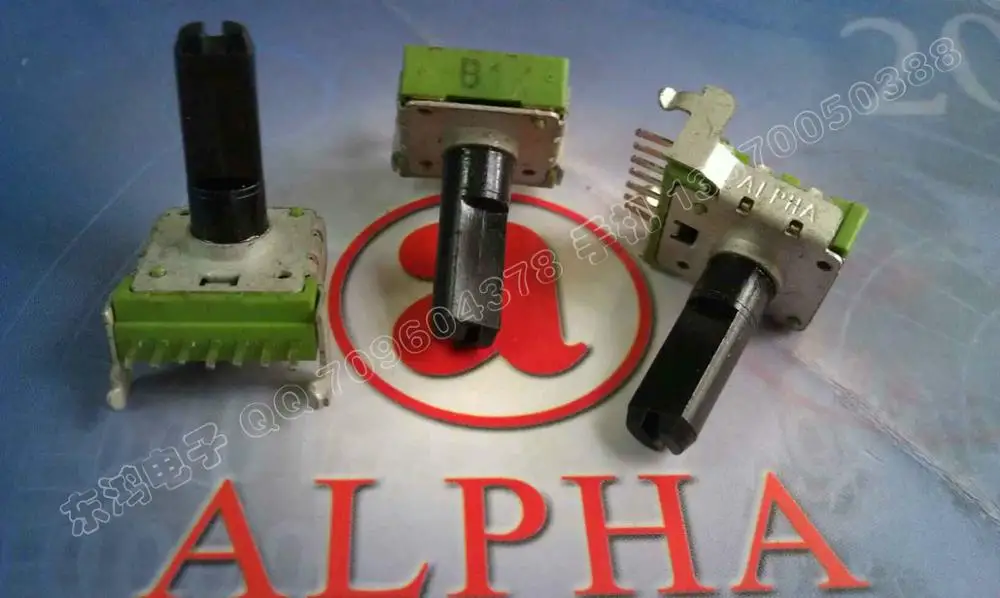 

2 шт./лот тайваньский потенциометр типа ALPHA RK14 горизонтальный B1K 17 мм ..