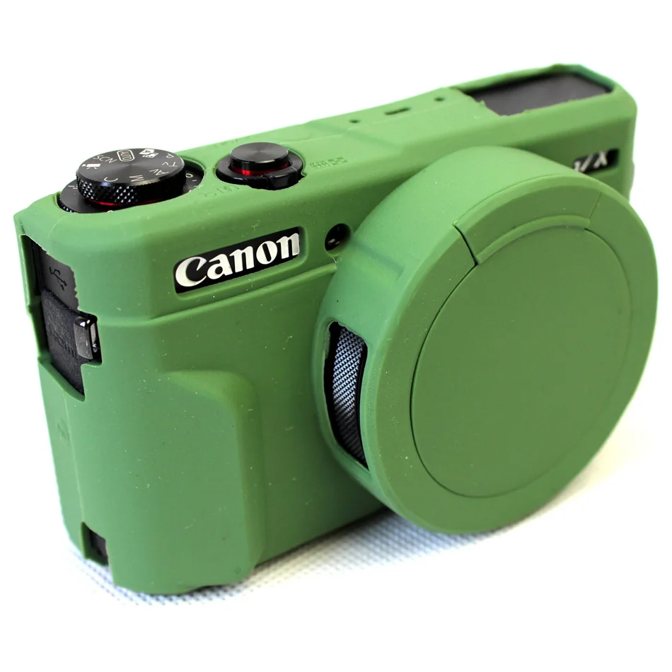 Мягкий силиконовый резиновый защитный чехол для камеры Canon G7XII G7X Mark II ii