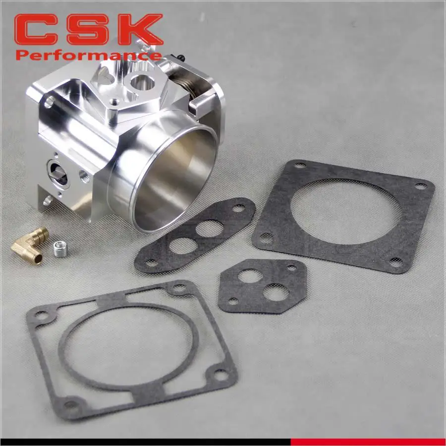 Производительность заготовки 75 мм дроссельной заслонки для 86 93 Ford Mustang GT Cobra LX 5 0