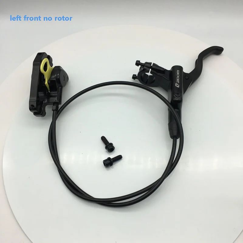 Black front only Zoom HB-875 тормоз велосипедный велосипед mtb Гидравлический дисковый тормоз горный велосипед тормоз лучше, чем M395 M447 левый передний правый задний - Цвет: Black front only