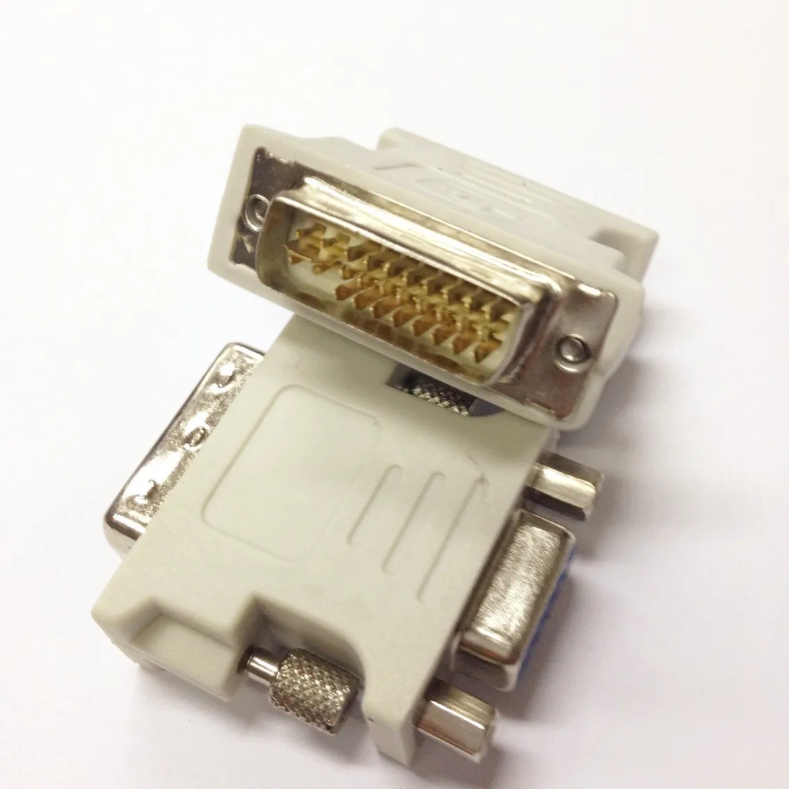 DVI to VGA adapter (24 + 5) чтобы мужчина к женщине интерфейса|Соединители| |