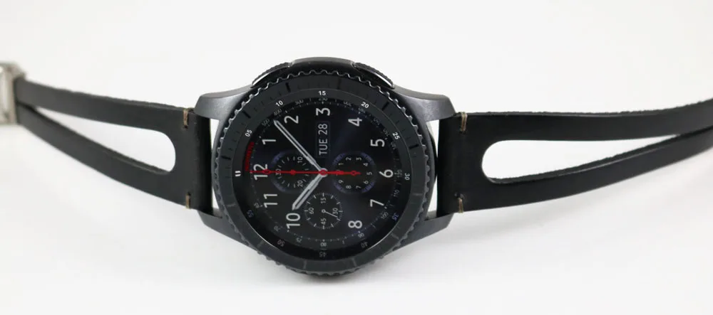 22 мм бусины из натуральной кожи браслет для samsung gear S3 ремешок для Xiaomi Huami Amazfit Pace Stratos 2 Amazfit 2 Band