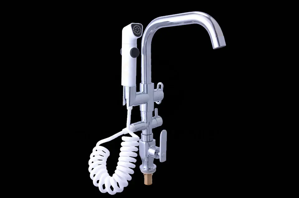 SPRING SUMMER Brass mixer tap cold water kitchen faucet kitchen sink Multifunction shower
