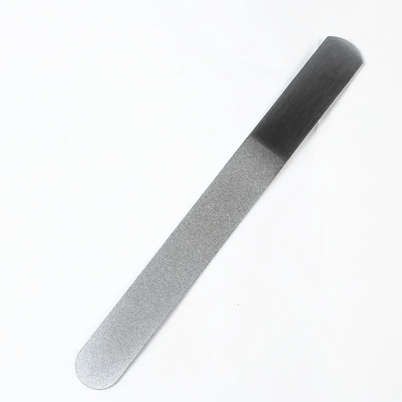 2 шт. Нержавеющая сталь пилочка для ногтей извести в Ongle Professionel Книги по искусству