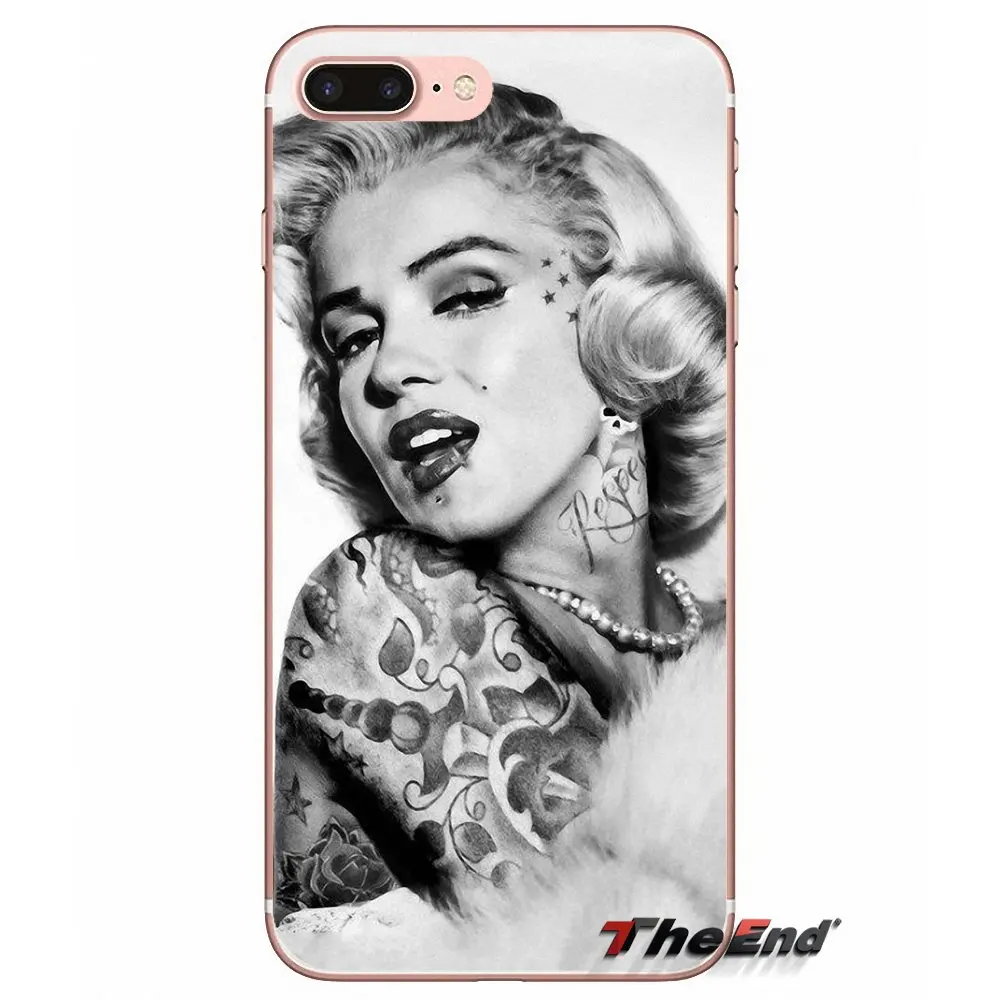 Чехол с черепом для очков Huawei G7 G8 Ascend P7 P8 P9 Lite Honor 4C 5X 5C 6X Mate 7 8 9 Y3 Y5 Y6 II Pro marylin monroe tatooe |