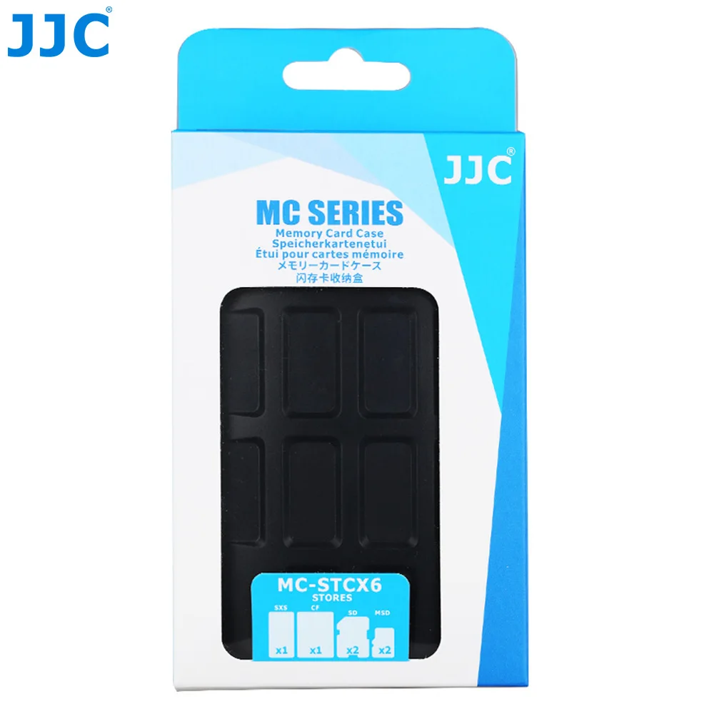 JJC держатель для карт памяти SD SDHC CF XD SXS XQD карты Водонепроницаемая коробка Canon Nikon