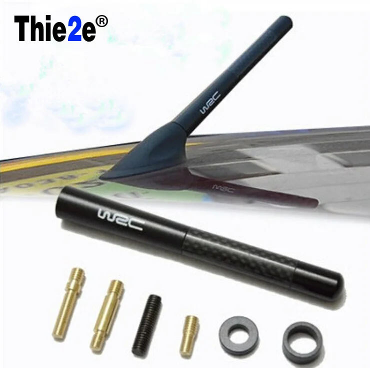 Автомобильная антенна FM радио из углеродного волокна Модифицированная для Hyundai