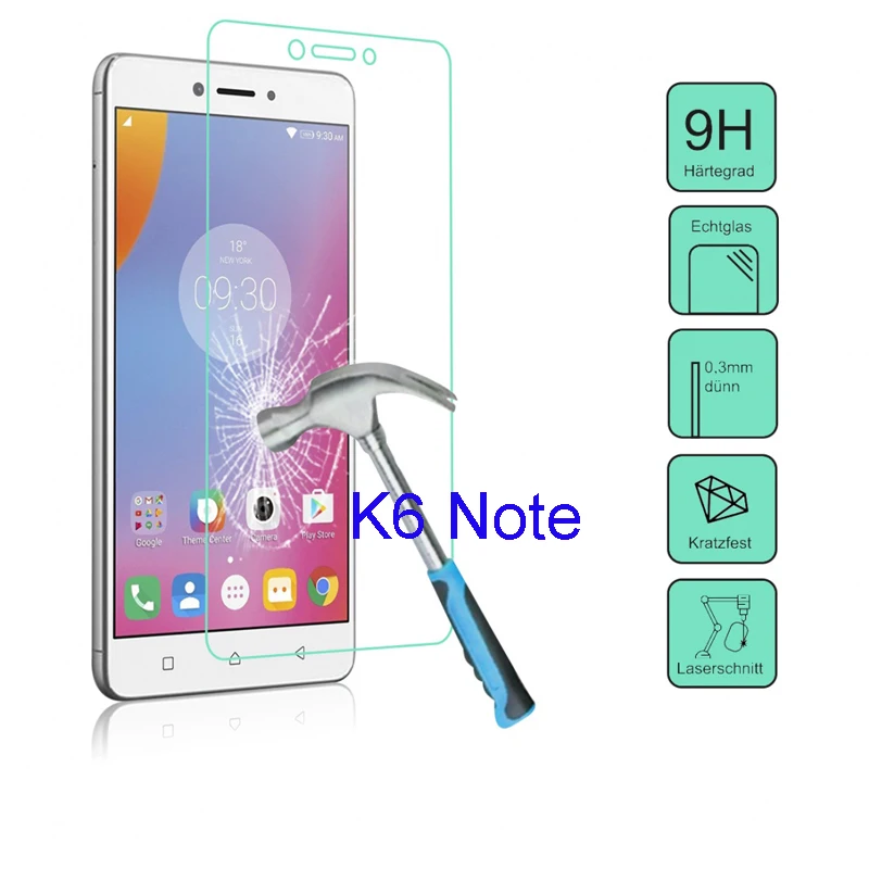 Защитная пленка из закаленного стекла для lenovo K6 Note K53a48|Защитные стёкла и плёнки