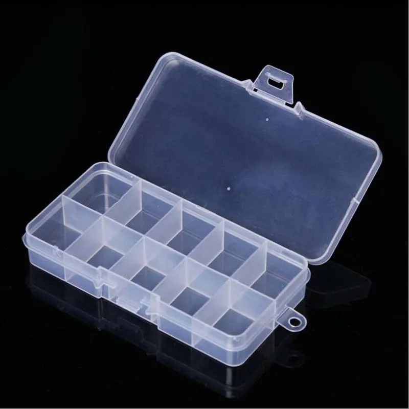 

Clear Plastic Storage Box Jewelry Organizer Holder Cabinets For Small objects