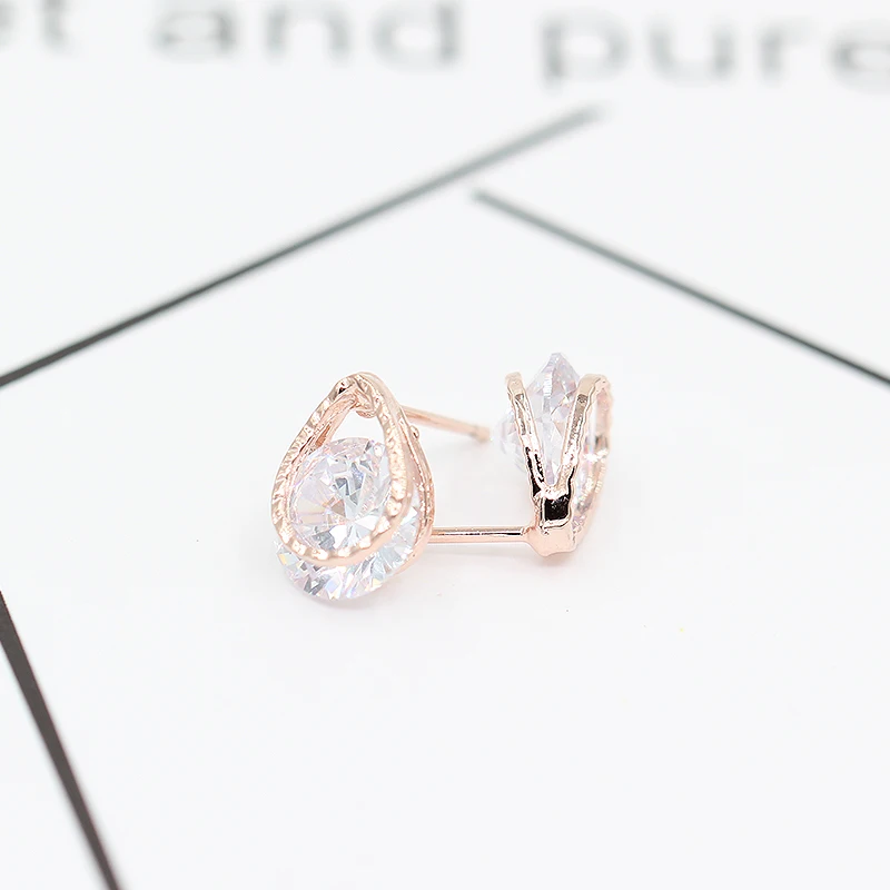 Милые блестящие падение женские Модные Jewelry со стразами Мода серьги женский Bijoux