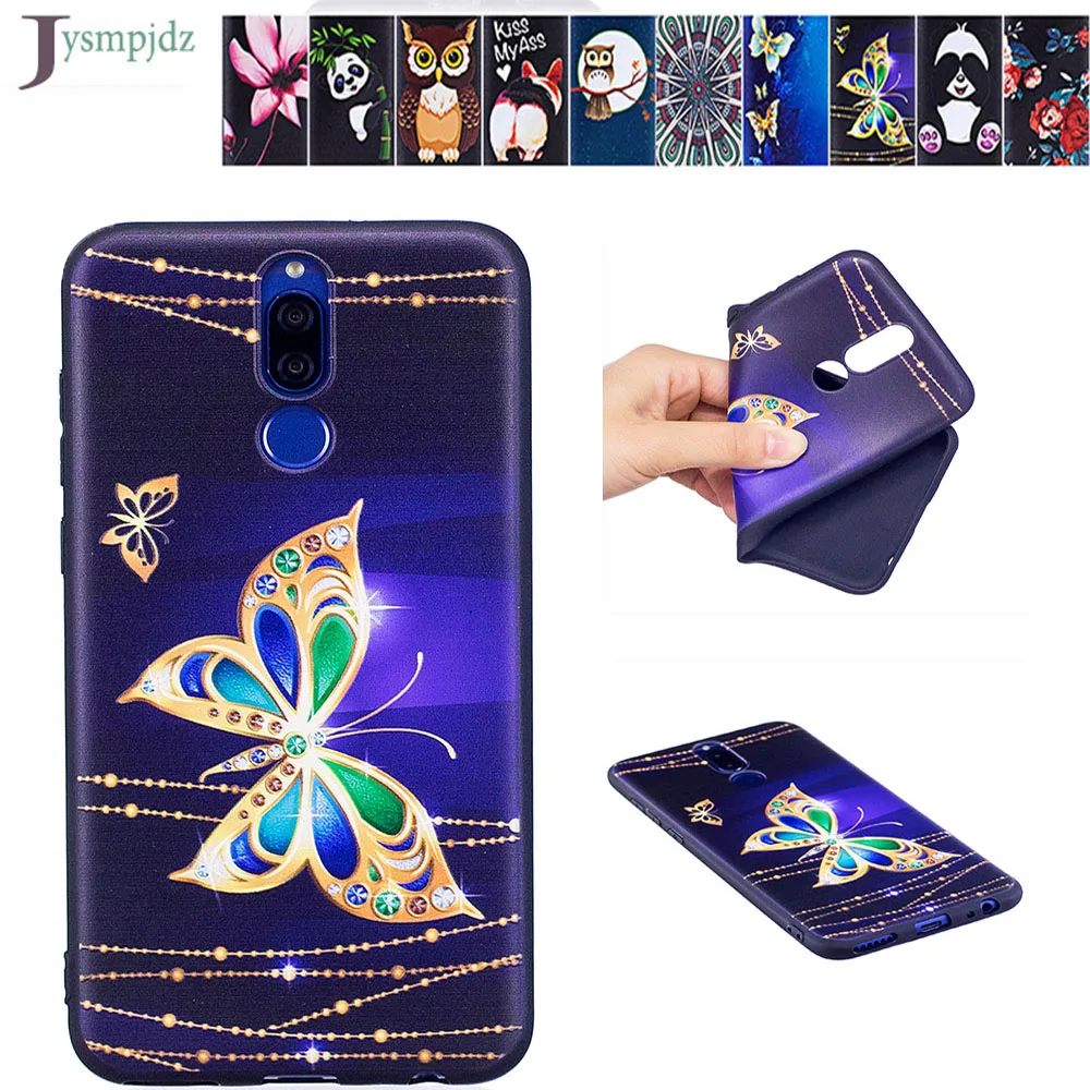 3D рельефный чехол Honor 9i g10 plus mate 10 lite noea 2i rne al00 для Huawei CN RNE AL00 G10 Mate 10Lite телефона TPU