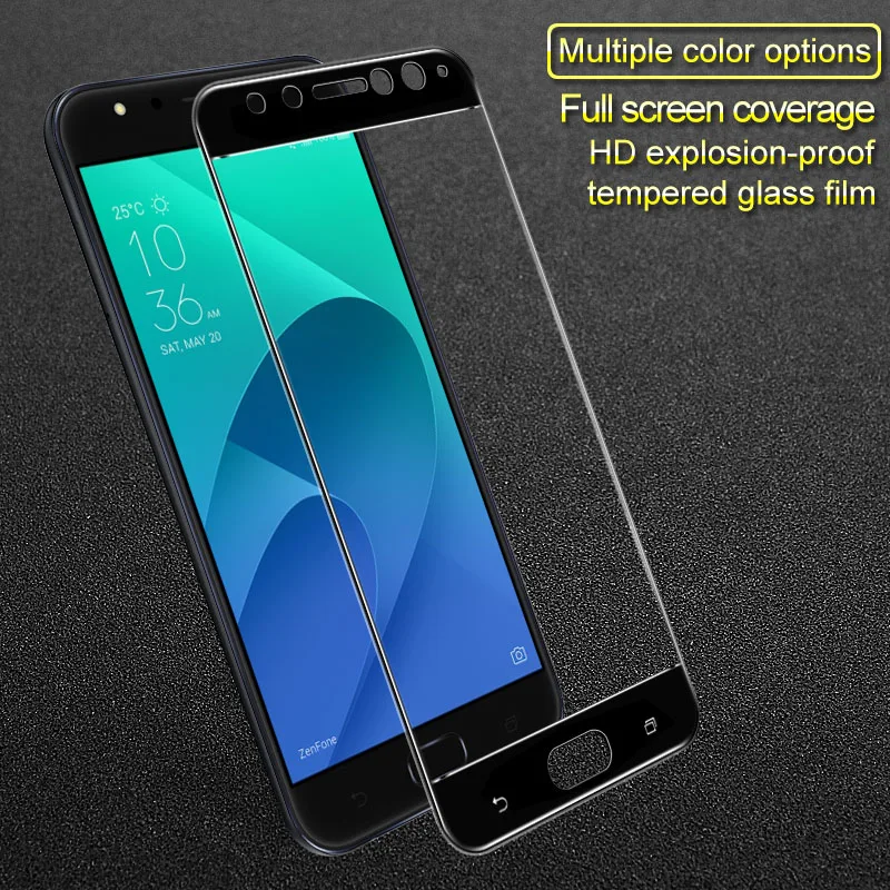 Imak 9H 2.5D Защитная пленка для экрана Asus Zenfone 4 Selfie Pro ZD552KL полное покрытие закаленное