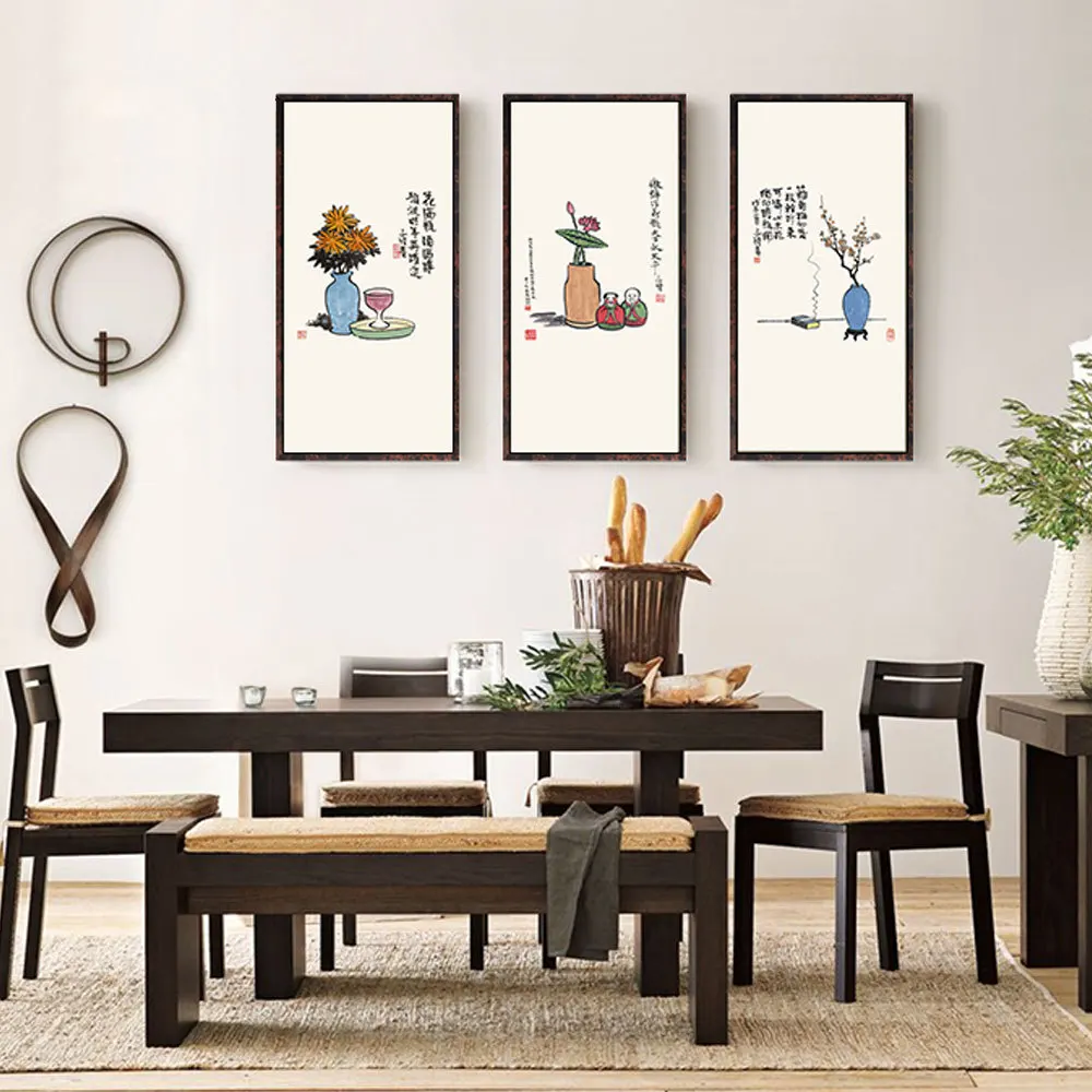 Из мультфильма Холодное сердце на Новый год в китайском Стиль 3 шт. Wall Art