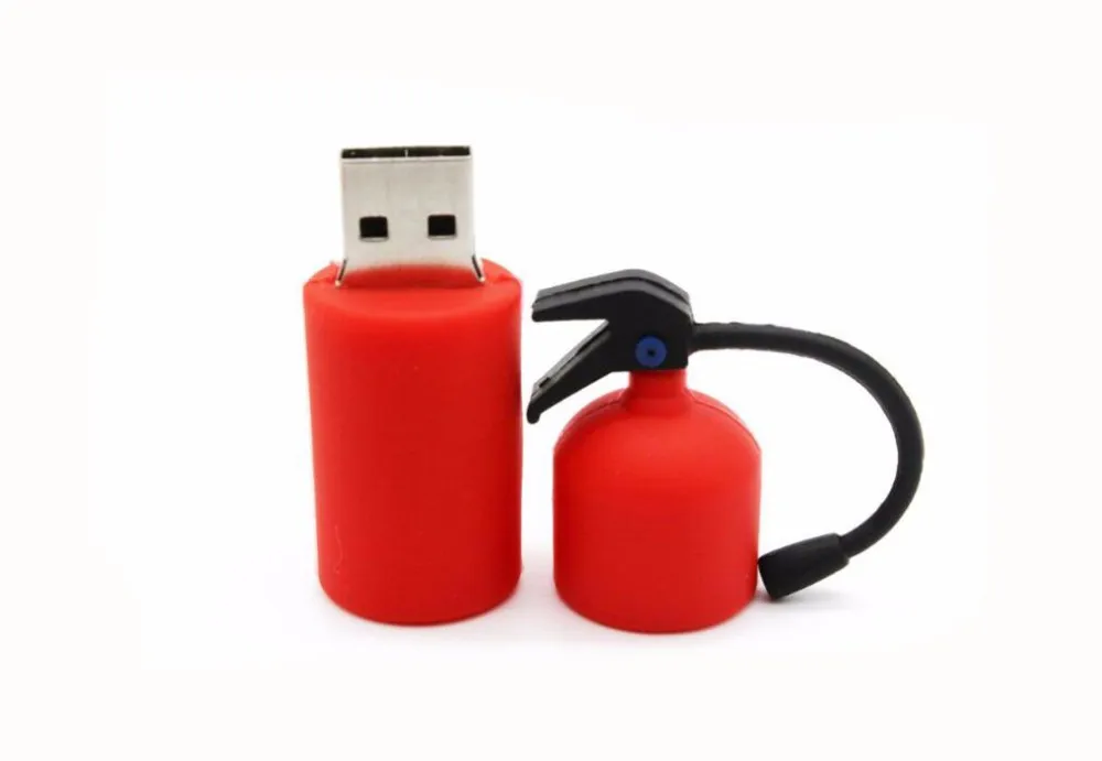 JASTER Стиль Огнетушитель Флешка в форме героя мультика Usb палка милый мини-Прыжок 32 ГБ 16 ГБ 8 ГБ 4 ГБ U Диск флеш-накопитель подарки