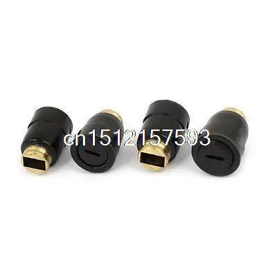 

4 Pieces 10mm x 6mm Rectangle Hole Carbon Brush Holder Caps Cover