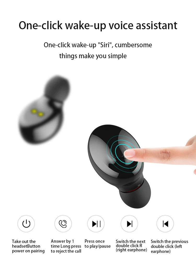 TWS-стереонаушники XG17 с поддержкой Bluetooth 5 0 и usb | Электроника