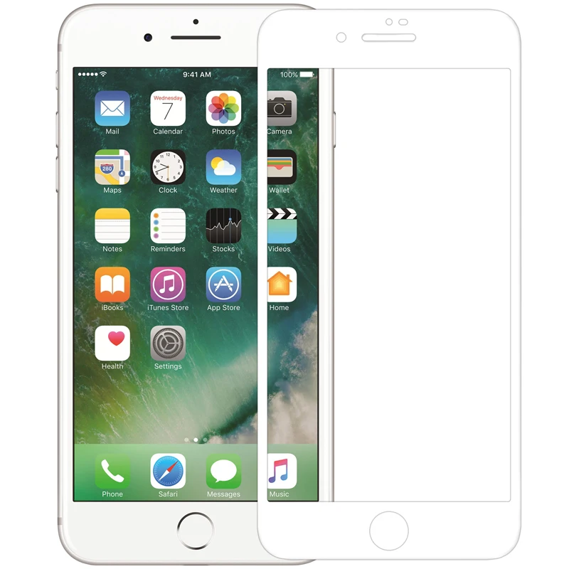 Полноэкранная Защитная пленка NILLKIN XD CP + MAX для iphone se 2020 7 8 plus закаленное стекло