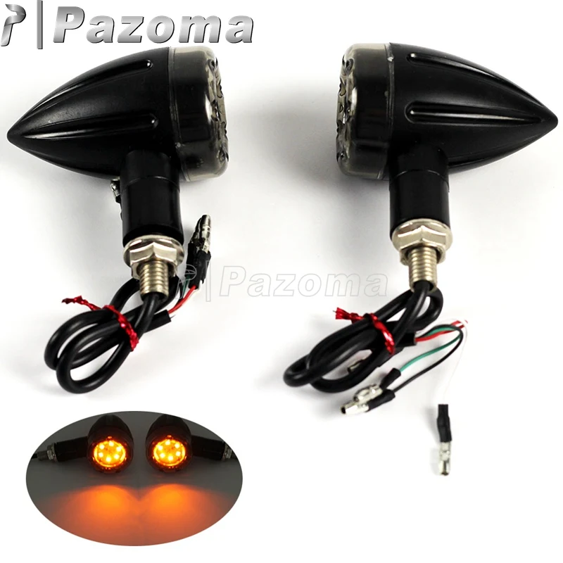 Универсальные черные мотоциклетные велосипеды 12 В миниатюрный светодиодный