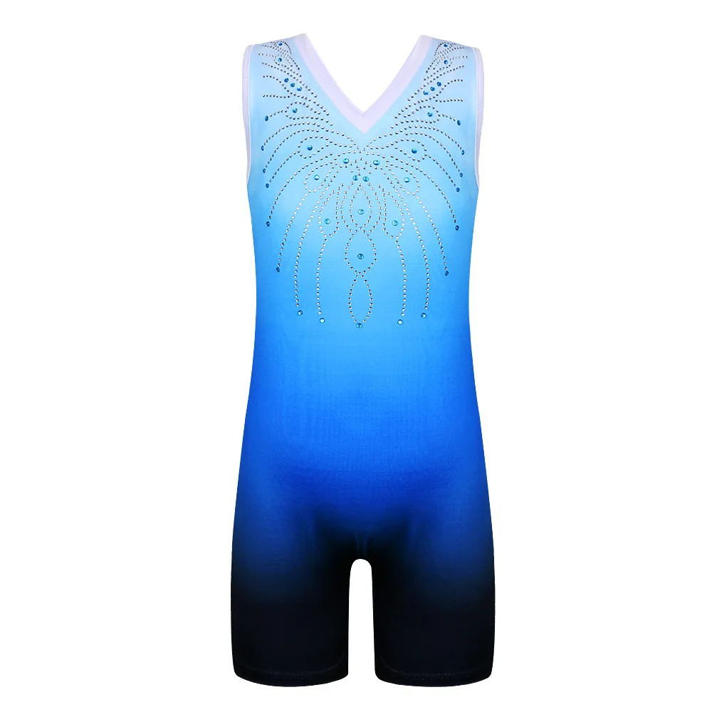 

BAOHULU Ballerina Ballet Gymnastics Leotards Costumes Girls Biketards Dancer wear Toddler Kids Gradient Ballet Leotards Clothing