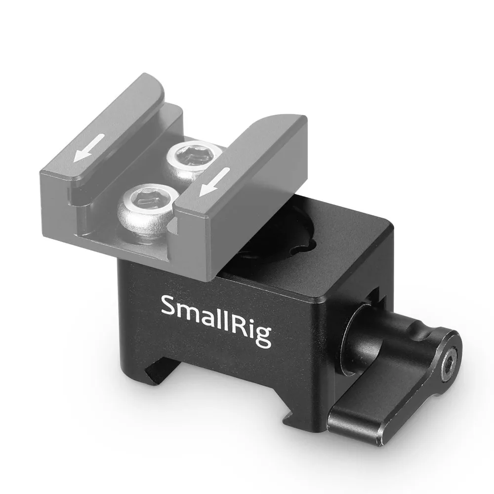 Быстросъемное Крепление зажим SmallRig Nato с отверстием Arri 3/8 дюйма для фиксации