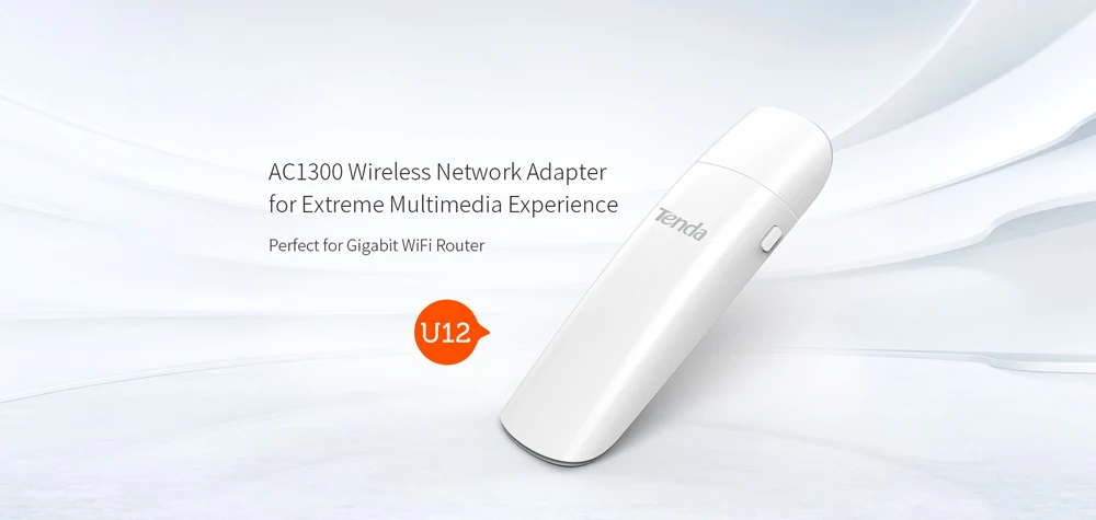 Tenda U12 867 Мбит/с Utral-Fast mini USB Wifi Двухдиапазонная сетевая карта 2,4 ГГц и 5G wifi антенна 802.11ac/b/g/n беспроводной USB адаптер