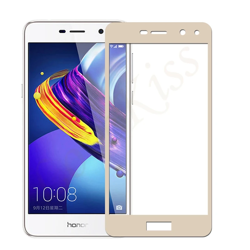 Полное покрытие закаленное стекло для Huawei Y6 2017 MYA L03/L23 L02/L22 Honor 6 Play Y5 3 Защитная