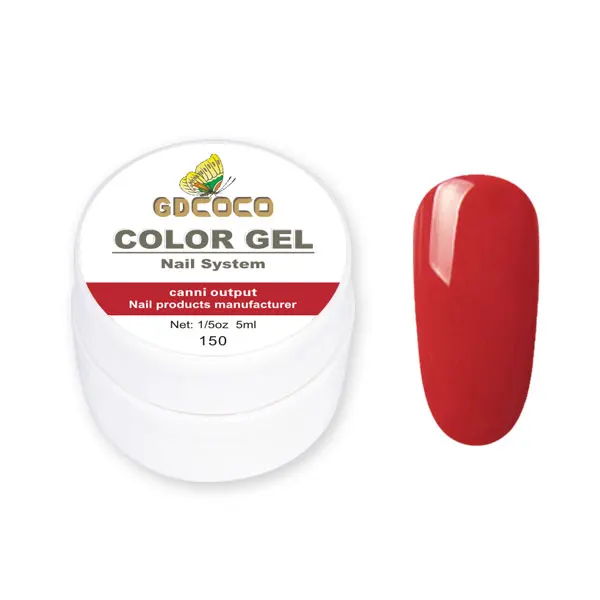 150 GDCOCO, 5 мл, PureColor, гель для нанесения краски, замачиваемый, УФ светодиодный Гель-лак для ногтей, CANNI, дизайн ногтей, Профессиональный гель для ногтей - Цвет: 150