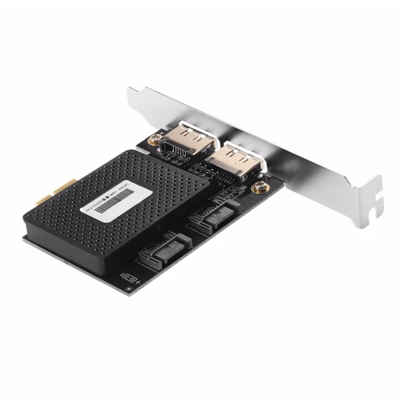 Seizing Ipq &amp I/O Pci-E к Esata3.0 Расширительная карта адаптер активированный Ssd