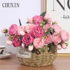CHUXIN имитация шелковой розы пиона семейные вечерние украшения для гостиной искусственный цветок для свадьбы фотостудия реквизит для фотографий 1 шт.